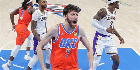 OKC Thunder Center Chet Holmgren Ranks No. 3 in Defensive Player of .